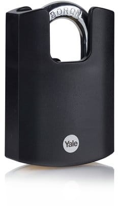 Yale Y122B/50/123/1 Kłódki mosiężne z chronionym pałąkiem