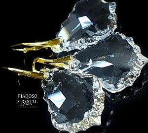Arande SWAROVSKI duży komplet CRYSTAL ZŁOTE SREBRO 1895389450