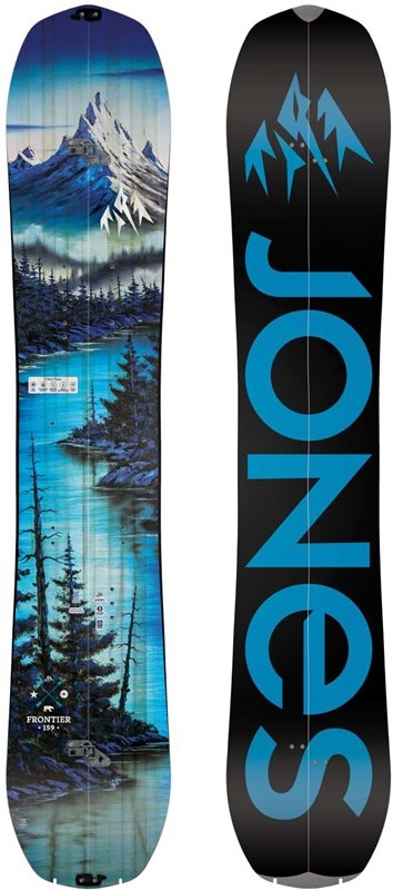 Jones splitboard Frontier Black 159 BLACK) rozmiar 159