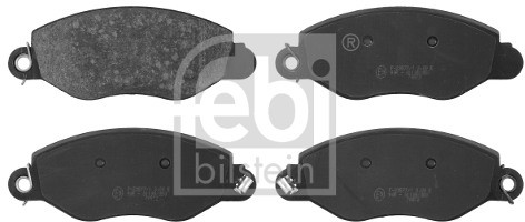 FEBI Zestaw klocków hamulcowych, hamulce tarczowe FEBI 16424