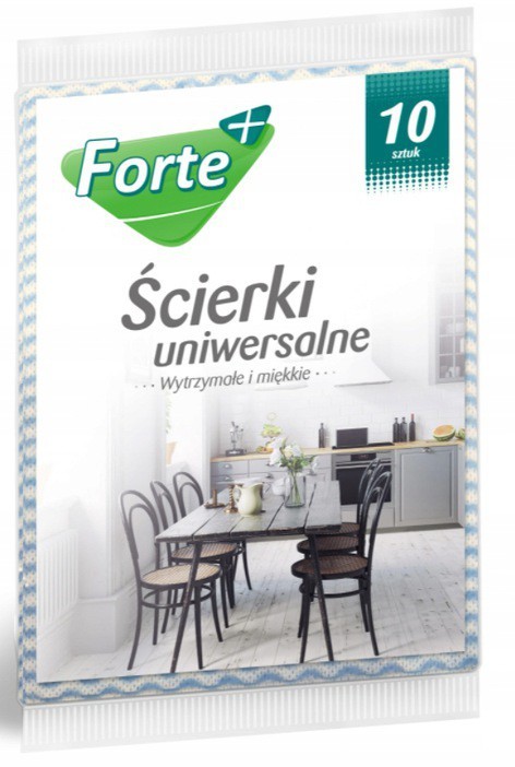 Forte+ FORTE+ ŚCIERKI UNIWERSALNE 10SZTUK 5908288971553