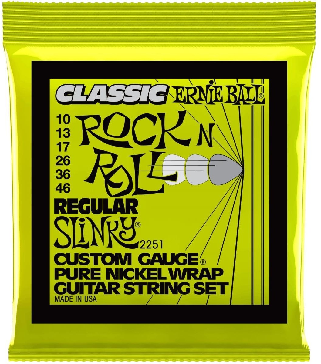 Ernie Ball 2251 struny do gitary elektrycz 10-46