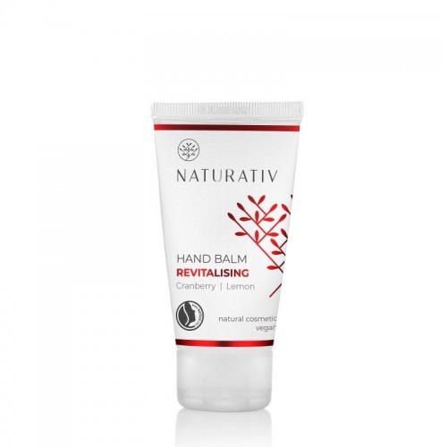 Naturativ Rewitalizujący balsam do rąk mini, Żurawina, cytryna, 50 ml, 158D-500E6