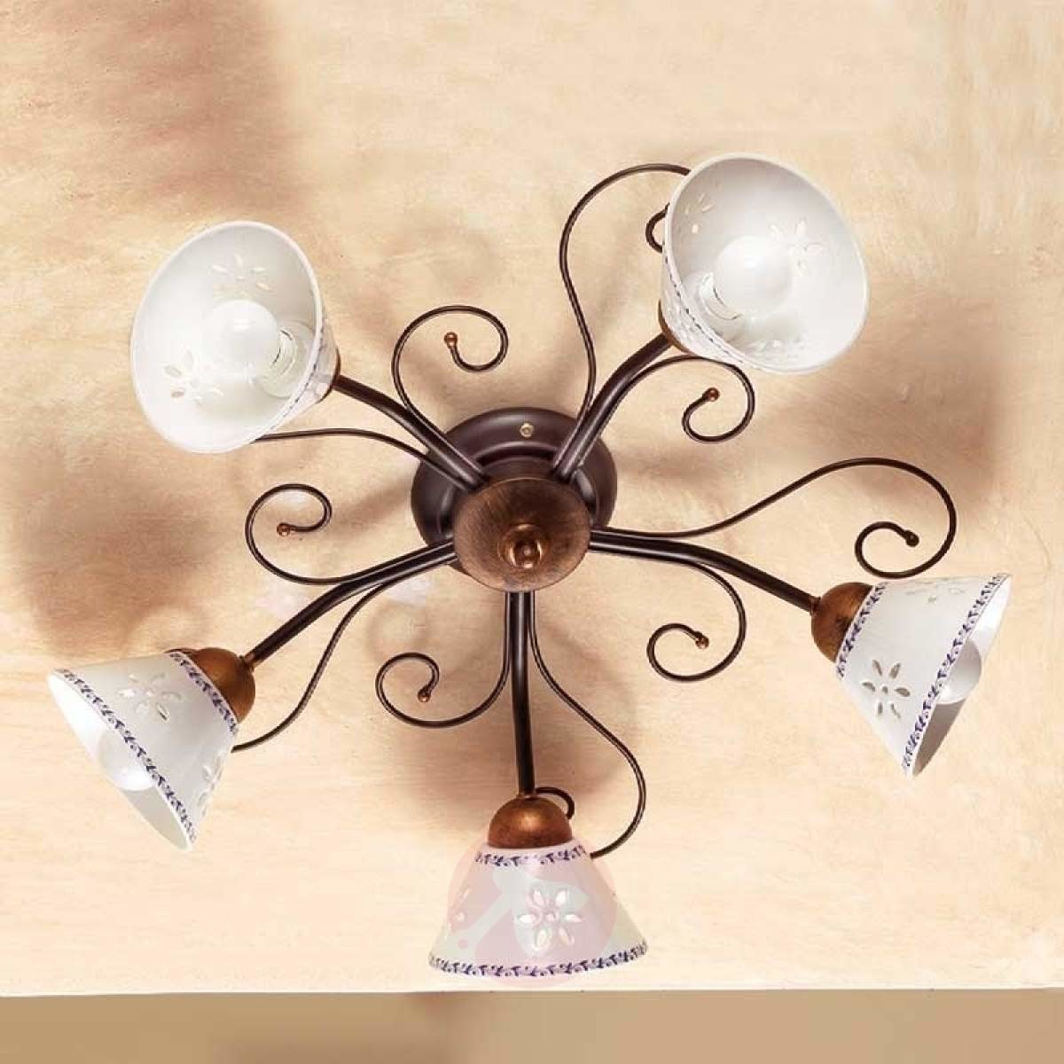 Romantyczna Lampa sufitowa LIBERTY