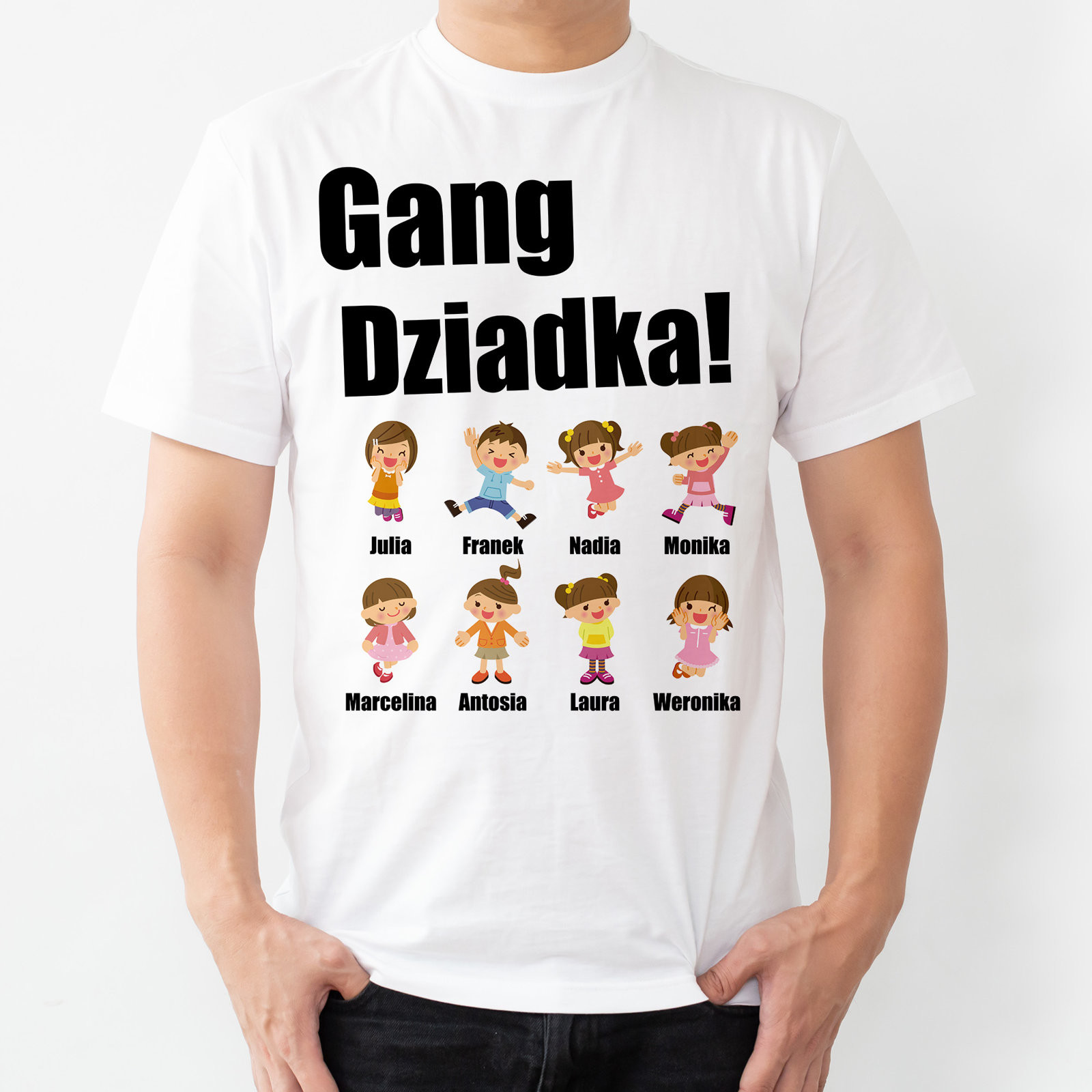 Poczpol Gang dziadka - koszulka męska 42743-A