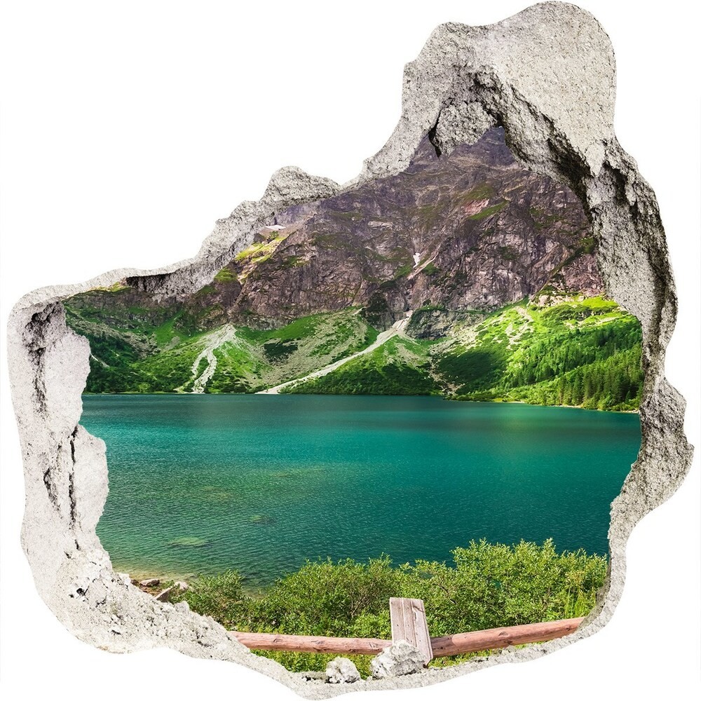 Wallmuralia.pl naklejka fototapeta 3D na ścianę Morskie oko Tatry