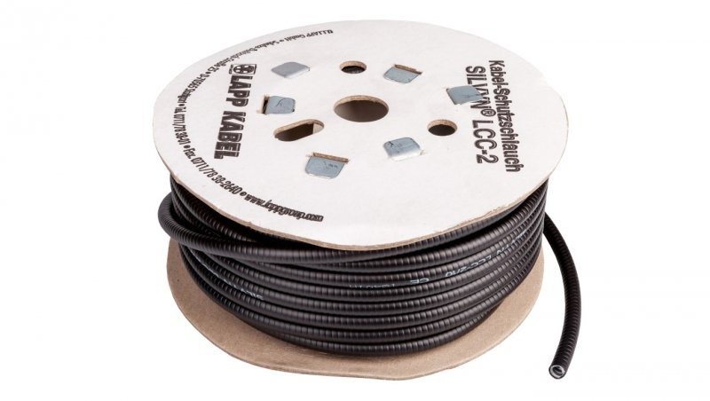 Lapp Kabel Wąż osłonowy stalowy 6,8/10 SILVYN LCC-2/10 czarny 61804702 /30m/ 61804702