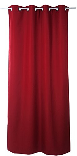 Linder 978/69/375fr/140x240 Uni zasłona nieprzejrzysta poliester 140x240 cm kwiaty maku 978/69/375FR/140x240