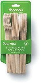bambu Bambu 24-częściowy zestaw przyborów do weneckich wszystkich occasion, naturalny (importowany z Japonii) 061400