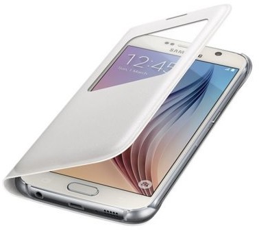 Samsung Etui do Galaxy S6 S View Cover Zero Flat Biały EF-CG920PWEGWW