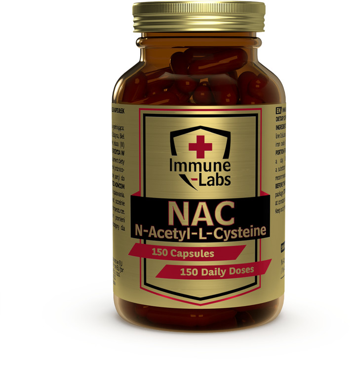 Immune-Labs N-Acetylo-L-Cysteina 150 kapsułek