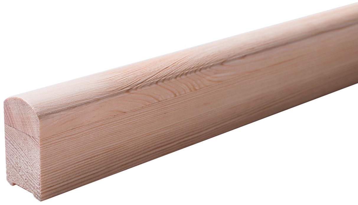 Kornik Poręcz z drewna sosnowego 60 mm x 36 mm długość 1,5 m