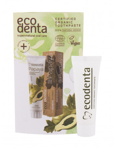 Ecodenta Organic Papaya Whitening pasta do zębów 10 ml unisex