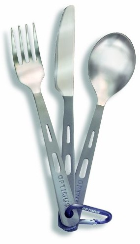 Katadyn Optimus elektryczny Titanium 3-Piece Cutlery Set 8016286