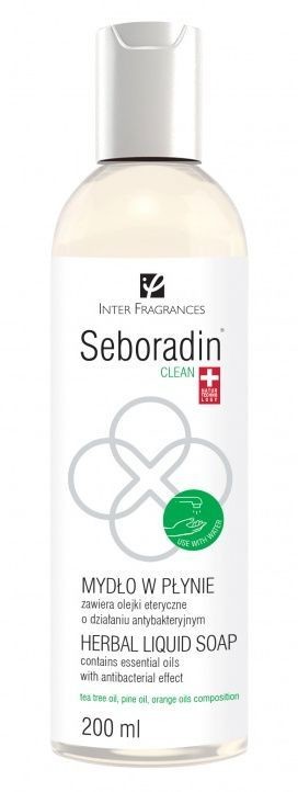 Clean LARA EDYTA PAWLUŚKIEWICZ Seboradin Mydło w płynie 200 ml