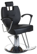 Barbiero Fotel barberski HEKTOR BH-3208 Czarny BH-3208/127