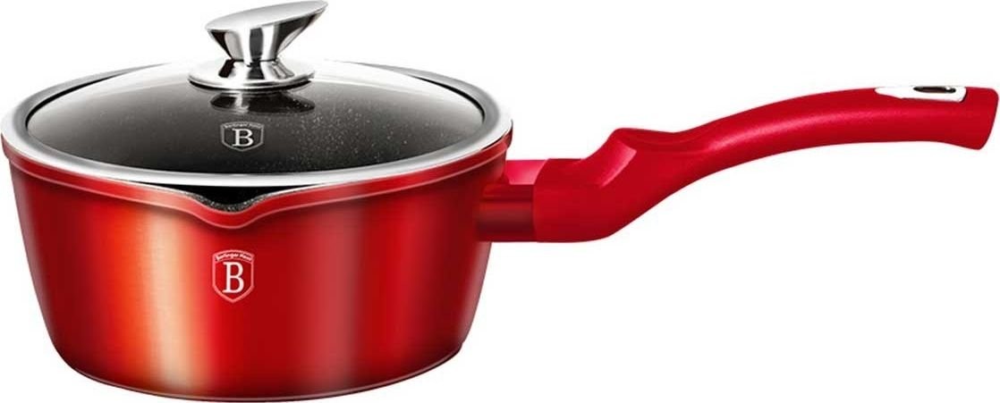 Berlinger Haus RONDEL 1.3L 16CM METALLIC BURGUNDY LINE [BH-1525] BH-1525