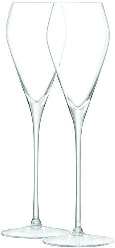 LSA International Prosecco kieliszek do wina, przezroczysty, 250 ML, 2 sztuka G1309-10-301