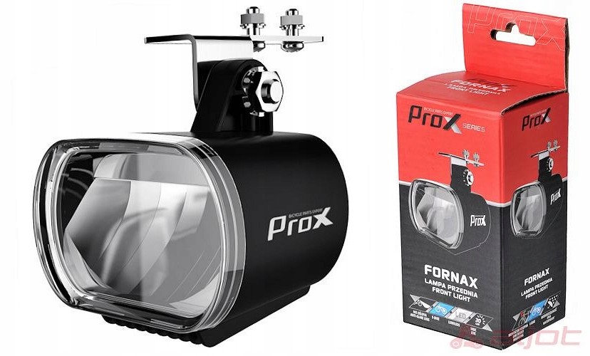PROX Lampa przód fornax Led 30LUX e-bike DC6-48V