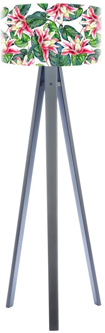 Macodesign Lampa podłogowa Tropikalny granat tripod-foto-420p-a, 60 W