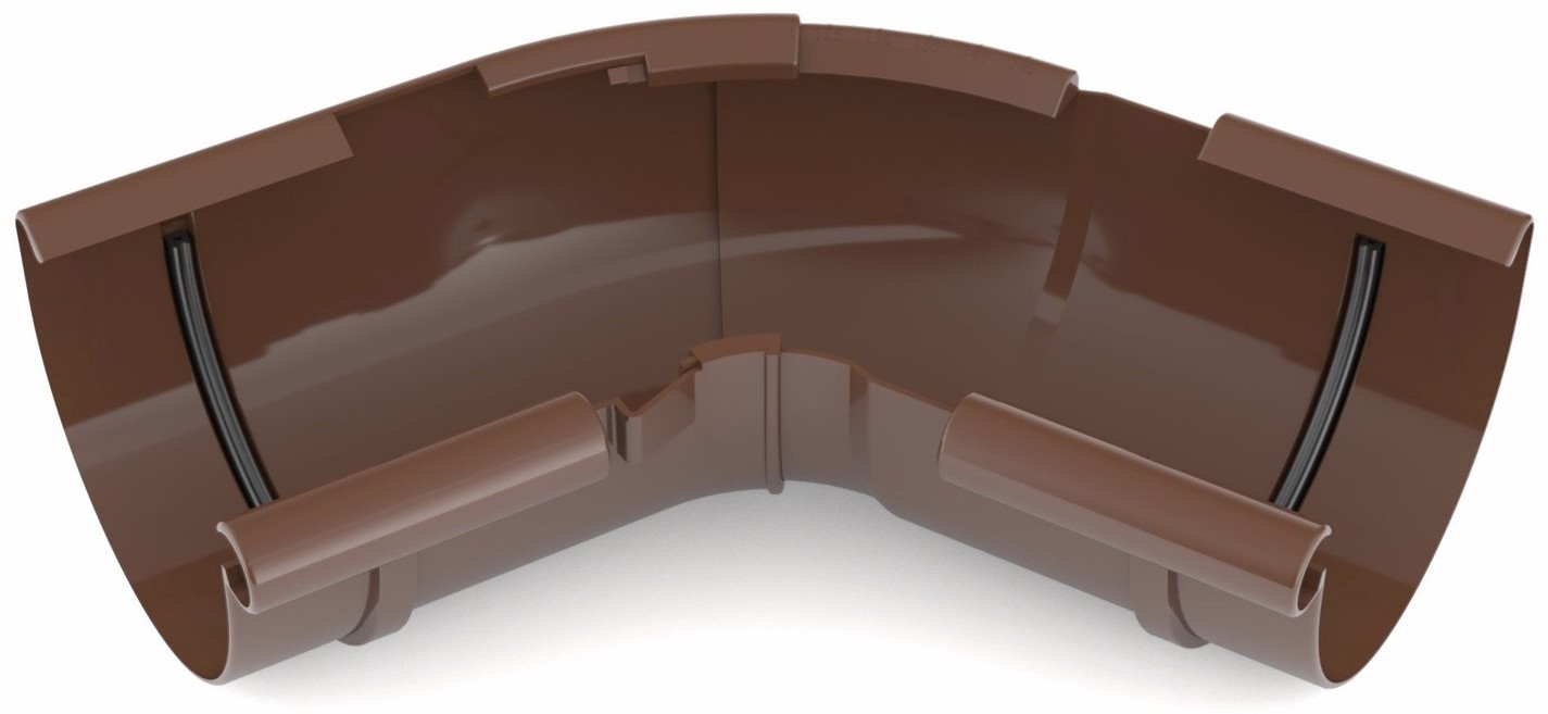 Cellfast Narożnik wew. regulowany 125 mm PVC brąz