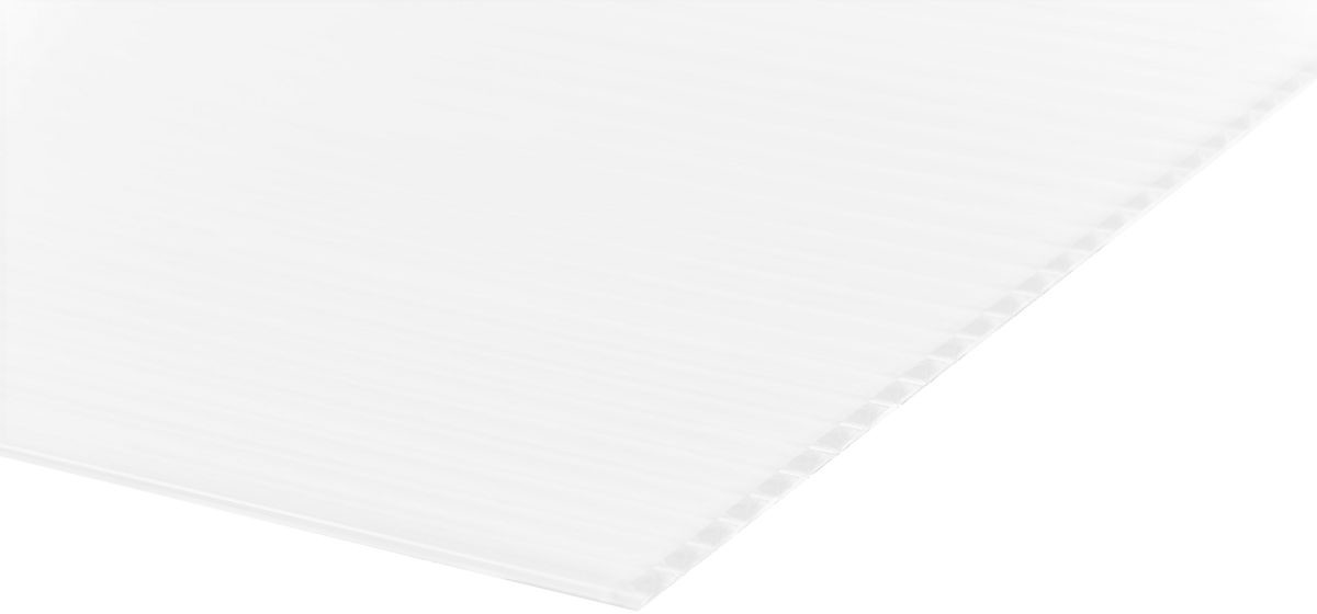 POLYXO Płyta komorowa poliwęglanowa mleczna 4 mm 200x105 cm Polyxo