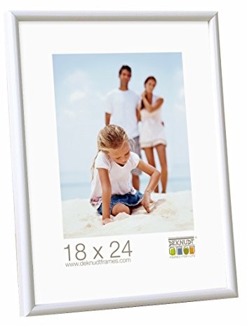 Deknudt Frames Deknudt ramek Ramki na zdjęcia, żywica, Kolor złoty, biały, 50 x 70 cm S011S1-50.0X70.0