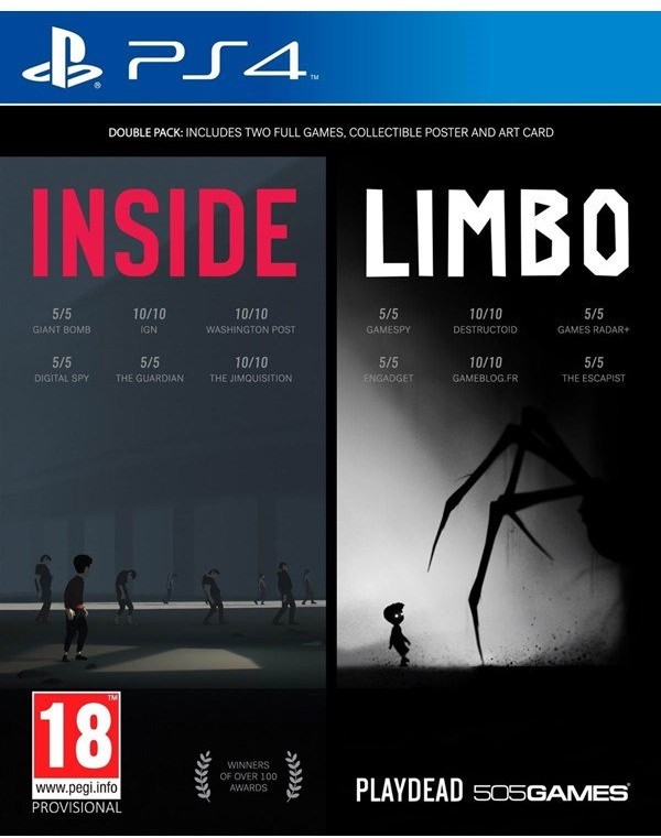 Inside - Limbo Double Pack GRA PS4