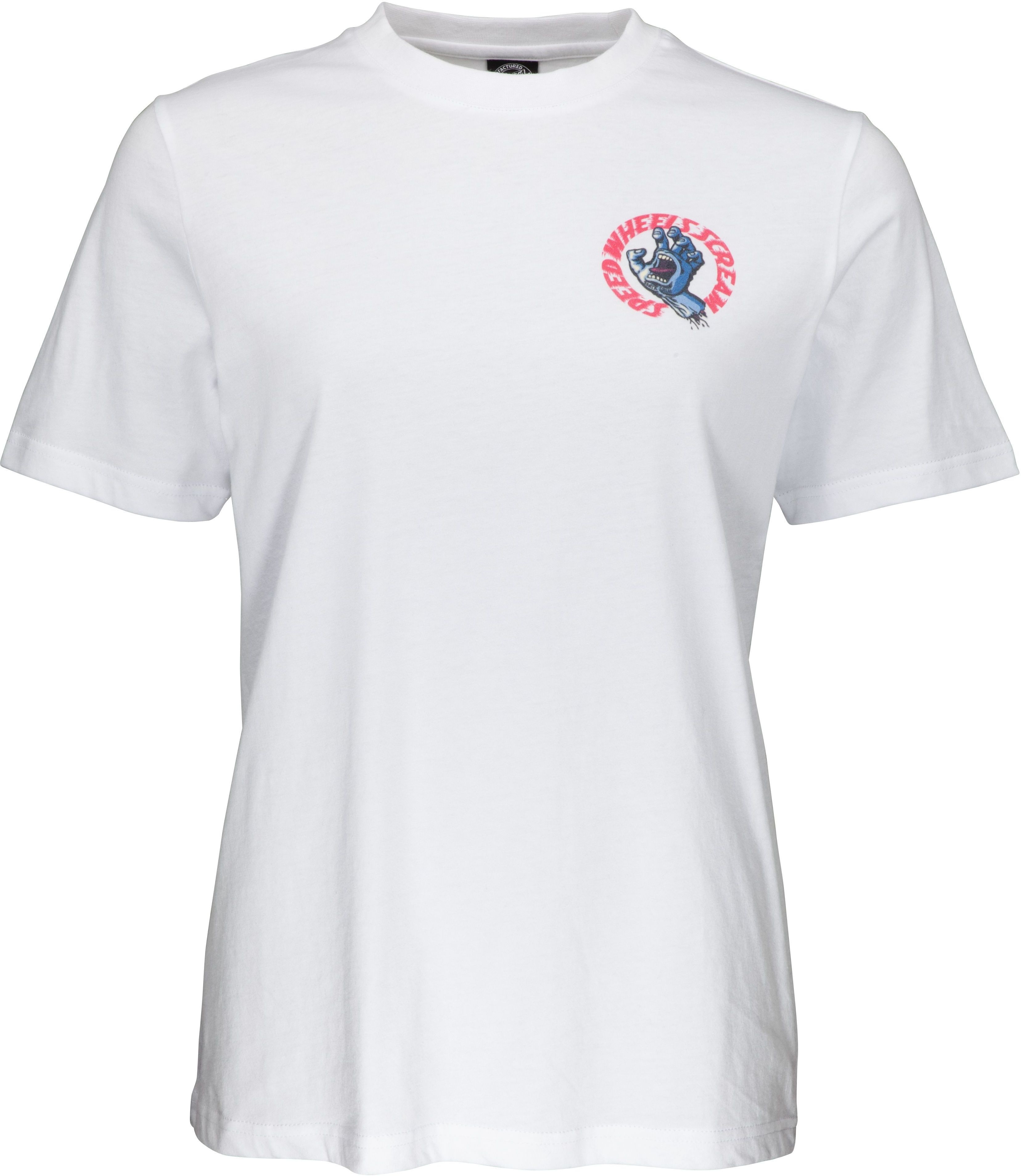 Santa Cruz t-shirt damski VINTAGE SCREAMING HAND SCREAM TEE White