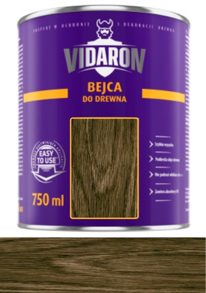 Vidaron Bejca Do Drewna heban brazylijski 750ml 589865