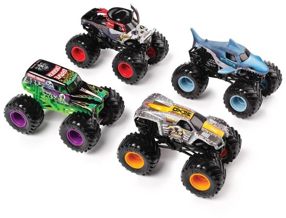 Monster Jam Monster Jam 1:64 Die-Cast 4pk 6053860
