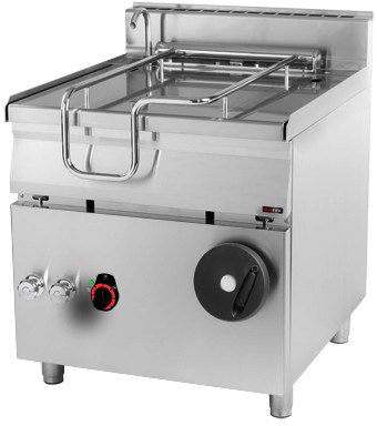 RedFox Patelnia elektryczna 80 l z uchylaniem ręcznym | BR 90/80 E/N BR-90/80-E/N