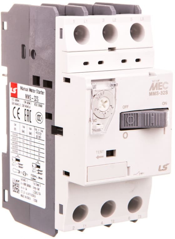 ANIRO LSIS Wyłącznik silnikowy 4-6A MMS-32S 6A MMS-32S 6A