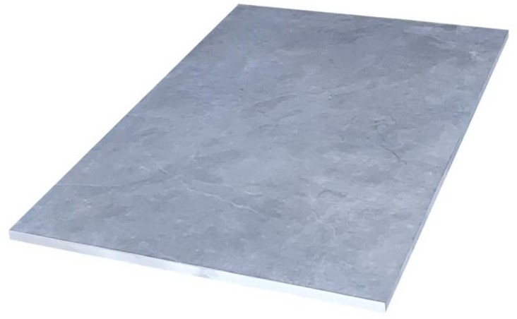 POLCOLORIT Gres porcelanowy Spirit 60 x 90 x 2 cm 2 szt. srebrny Polcolorit