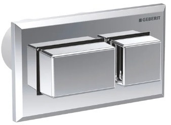 Geberit Sigma Przycisk spłukujący pneumatyczny chrom błyszczący 116.054.21.1