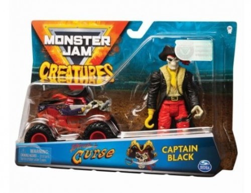 Spin Master Master Pojazd z figurką, Pirates Curse Monster Jam
