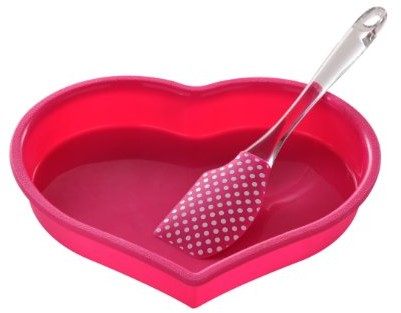 Premier Housewares Premier housewares forma do pieczenia, serce, Hot Pink 0805308