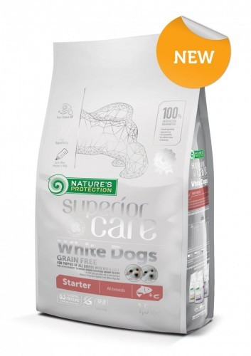 NATURE Protection Superor Care White Dogs Starter 1,5 kg