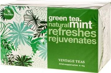 Vintage Teas Green Tea Mint - 30 torebek 4792128052288