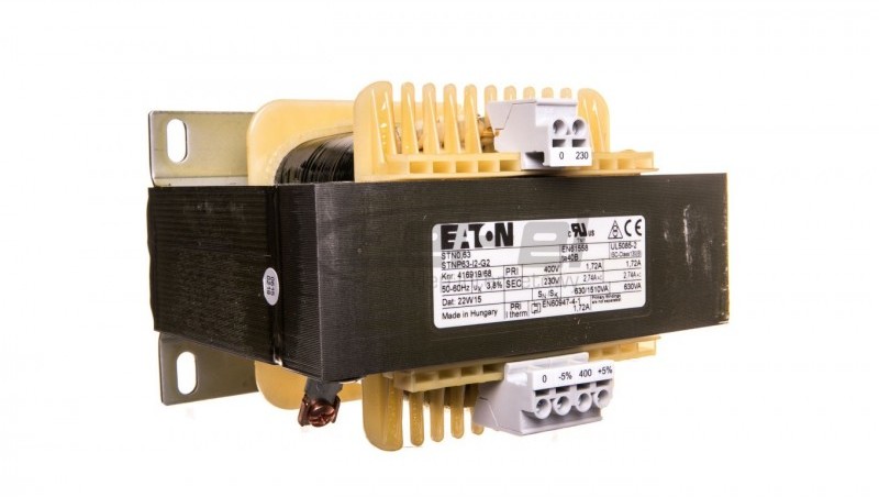 EMC EATON 1-fazowy 630VA 400/230V STN0,63(400/230) 204988 204988