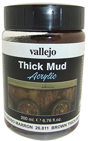 Vallejo vallejo (zniszczeniem efektów 200 ML  brązowy Dick Mud VJ26811