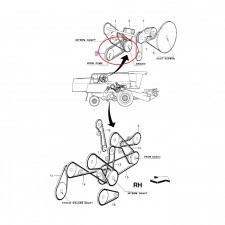 NEW HOLLAND CASE PAS POMPY CNH 89508558 89508558
