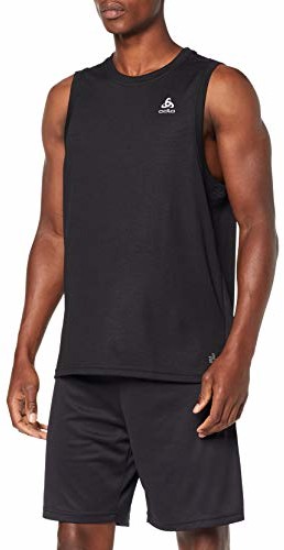 Odlo męska koszulka z rękawami typu Bl Top Crew Neck Tank Nikko F-Dry, kolor: czarny , rozmiar: l