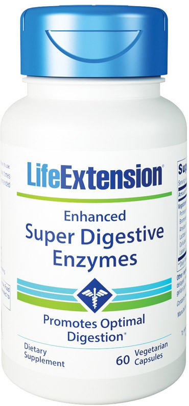 LIFE EXTENSION LIFE EXTENSION Enhanced Super Digestive Enzymes 60vegcaps