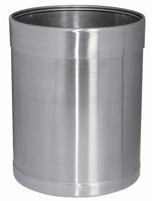 Bolero Kosz na papier ze stali nierdzewnej | 10,2L | śr.224x(H)280mm CF130
