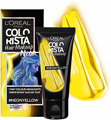 Loreal Colorista 30ml Hair NeonYellow