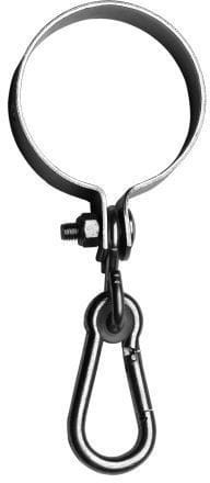 UNIMET HAK DO HUŚTAWKI Z OBEJMĄ I KARABIŃCZYKIEM 2*100MM HAK HUST100 [6690286]