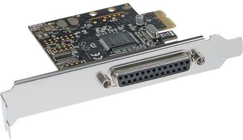 InLine karty interfejsu 1 X 25-POL Parallel PCIe PCI-Express Moschip mcs9900cv-AA 76625C