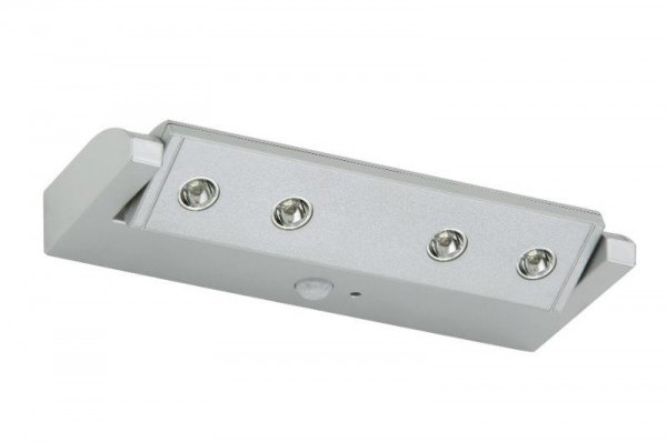 Briloner Oświetlenie podwieszane LED z czujnikiem, tytan, 4x LED 0,08W 2269-041 2269-041