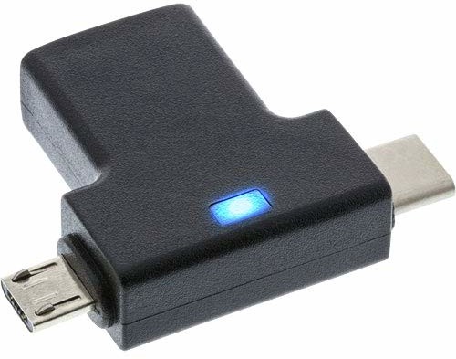 InLine 35804 USB 3.1/2.0 OTG adapter T, wtyczka USB typu C lub Micro-USB do gniazda A 35804